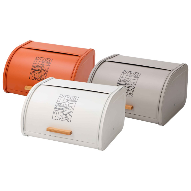 Set di 3 Portapane Metal Dune assortiti portapane moderni cucina