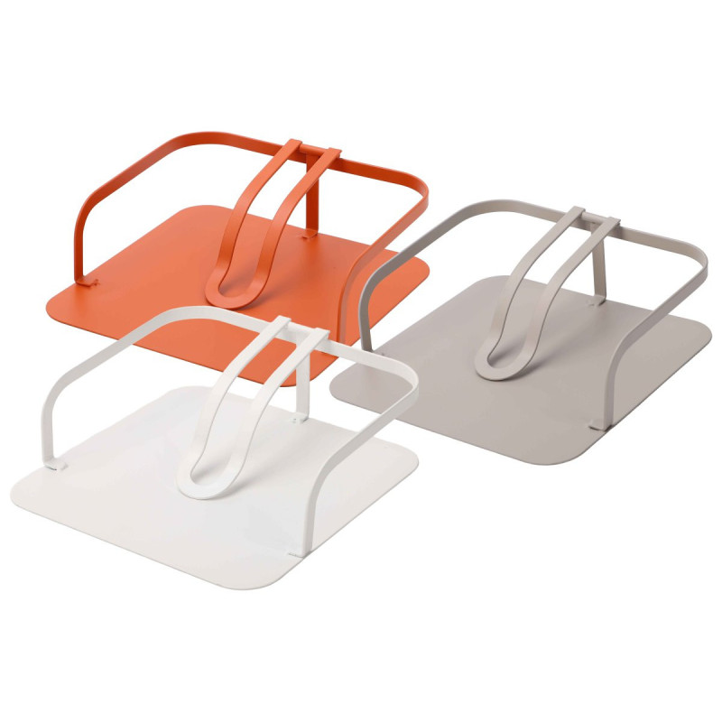 Set di 6 Portatovaglioli Metal Dune Colori Assortiti