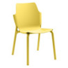 Set di 4 Sedie Shila PP ocra 56x47x83cm sedie moderne colorate
