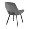 Set di 4 Sedie Krystal tessuto grigio 63x57x82cm sedie moderne