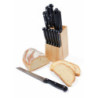 Set di 4 Ceppi Coltelli 14pz Ronda acciaio cucina professionale