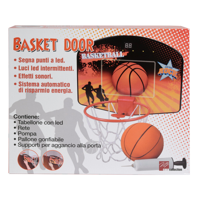 Set di 6 Basket Door con LED giochi da giardino bambini