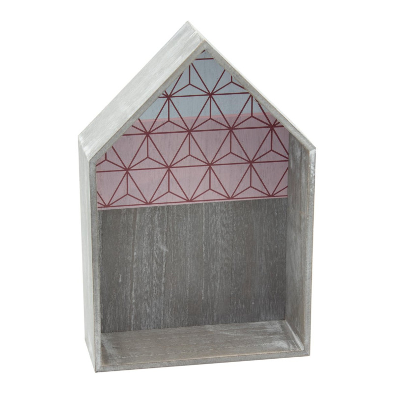 Set di 2 Mensole Pink&grey 20x8x30