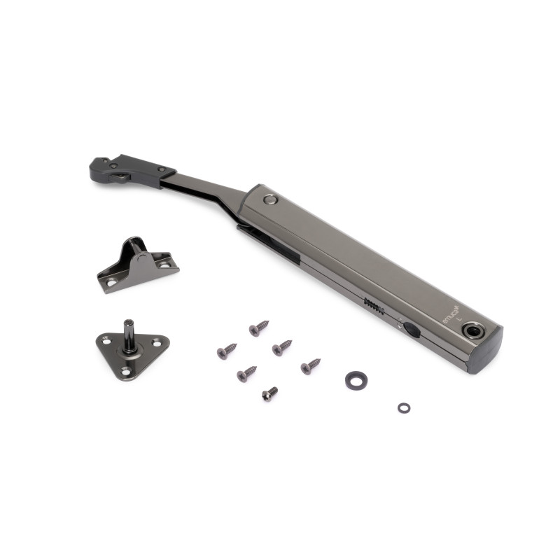 Braccetto per ante elevabile Altius One, Gamma di forza 576-959, Acciaio, Titanio