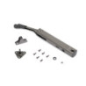 Braccetto per ante elevabile Altius One, Gamma di forza 940-1710, Acciaio, Titanio