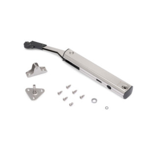 Emuca Braccetto per ante elevabile Altius One, Gamma di forza 1440-2200, Acciaio, Nichelato