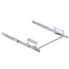 Guide per tavolo allungabile e sollevabile Oplà Folding+39, Alluminio, Champagne anodizzato