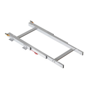 Coktail Reverse H35 Guide per tavoli ad ante allungabili, Alluminio, Champagne anodizzato