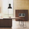 Coktail Reverse H35 Guide per tavoli ad ante allungabili, Alluminio, Champagne anodizzato
