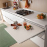Guide per tavolo allungabile e sollevabile Oplà Folding+39 M120, Alluminio, Champagne anodizzato