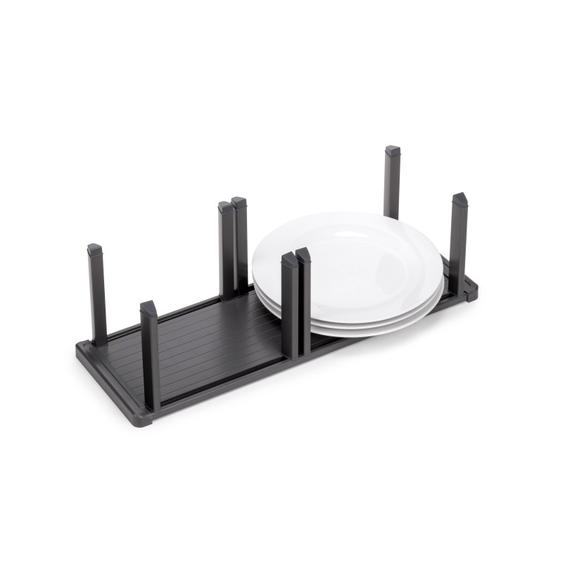 Cassetto esterno Concept 30kg, altezza 105mm, profondità 300mm, Acciaio, Verniciato bianco