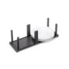 Cassetto esterno Concept 30kg, altezza 105mm, profondità 300mm, Acciaio, Verniciato bianco