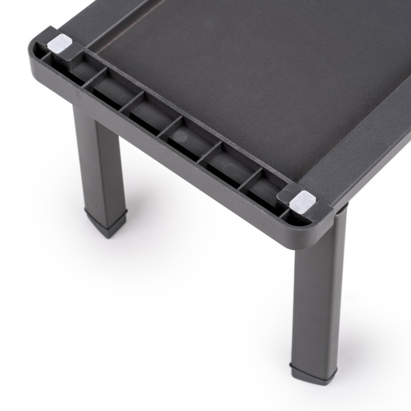 Cassetto esterno Concept 30kg, altezza 105mm, profondità 300mm, Acciaio, Verniciato bianco