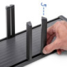 Cassetto esterno Concept 30kg, altezza 105mm, profondità 300mm, Acciaio, Verniciato bianco