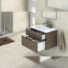 Cassetto esterno Concept 30kg, altezza 138mm, profondità 450mm, Acciaio, Verniciato bianco