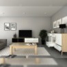 Cassetto esterno Concept 30kg, altezza 138mm, profondità 450mm, Acciaio, Grigio antracite