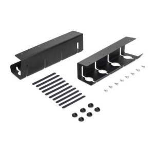 Set di guide per cassetti a scomparsa Silver, estrazione totale, chiusura soft, profondità 250 mm, Acciaio, Zincato bianco