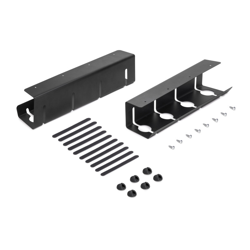 Set di guide per cassetti a scomparsa Silver, estrazione totale, chiusura soft, profondità 250 mm, Acciaio, Zincato bianco