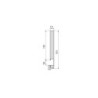 Cassetto esterno Vertex 40kg altezza 178mm, profondità 400mm, Acciaio, Grigia verniciato
