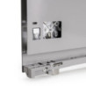 Cassetto esterno Vertex con regolazione 3D altezza 178mm, 40kg, profondità 400mm, Acciaio, Grigio antracite