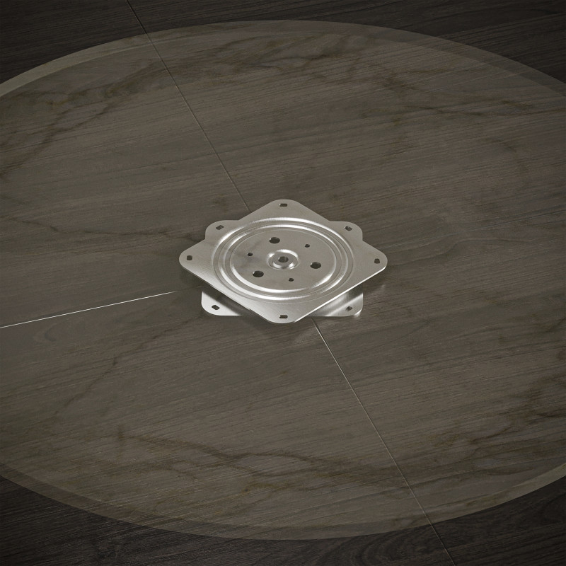 Cassetto esterno Vertex 40kg altezza 131mm, profondità 450mm, Acciaio, Grigio antracite