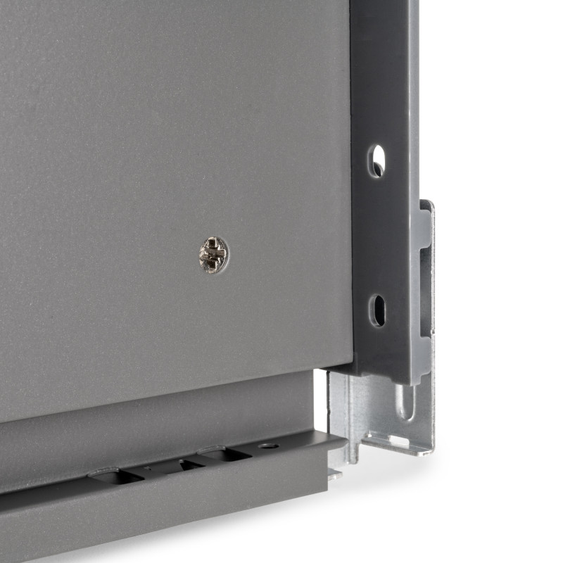 Cassetto esterno Simplex 25 kg, altezza 88 mm, profondità 440 mm, Acciaio, Verniciato bianco