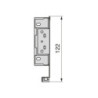 Cassetto esterno Simplex 25 kg, altezza 159 mm, profondità 440 mm, Acciaio, Verniciato bianco