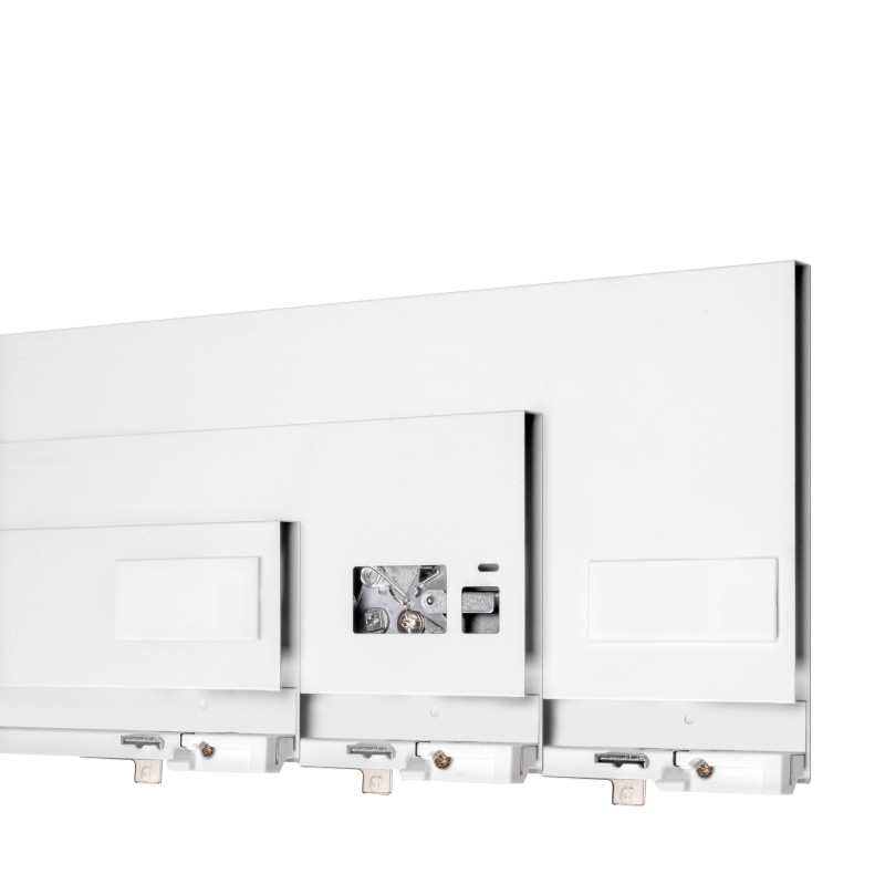 Cassetto esterno Protone 30kg, guide di estrazione totale con una chiusura soft, altezza 93mm, profondità 450mm, Acciaio