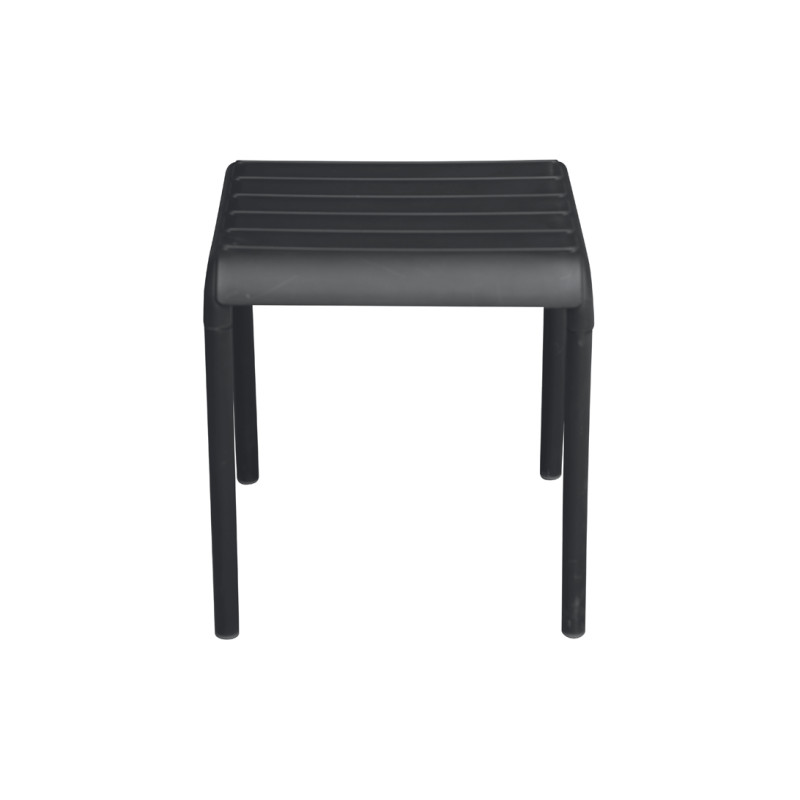 Tavolino 45x45 Polipropilene Antracite Moia