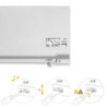 Cassetto esterno Protone 30kg, guide di estrazione totale con una chiusura soft, altezza 178mm, profondità 400mm, Acciaio
