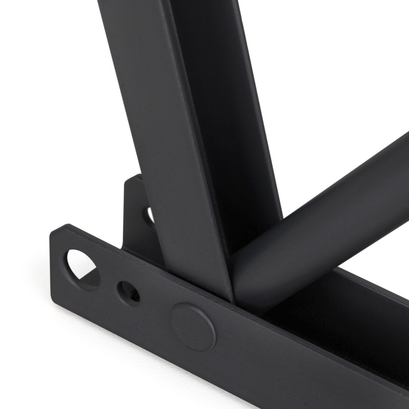 Set di meccanismi di sollevamento per tavolini, permette di alzare il tavolo di 192mm, Acciaio, Verniciato nero