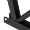 Set di meccanismi di sollevamento per tavolini, permette di alzare il tavolo di 192mm, Acciaio, Verniciato nero