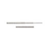 Set di guide a sfera per cassetti a estrazione totale, altezza 45 mm, lunghezza 600 mm, Acciaio, Zincato bianco