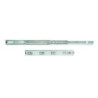 Set di guide a sfere per cassetti con estrazione totale, altezza 45 mm, lunghezza 350 mm, Acciaio, Zincato bianco