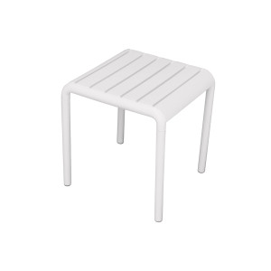 Tavolino 45x45 Polipropilene Bianco Moia