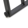 Kit di scaffali Lader con struttura e ripiani, altezza 1150 mm, Acciaio, Verniciato nero e Legno