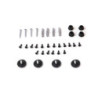 Set di telai per scaffali Lader, altezza 1790 mm, Acciaio, Verniciato nero