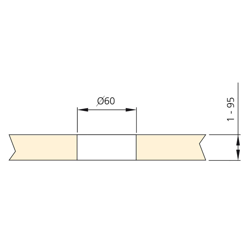 Multipresa estraibile Vertikal, 3 prese Schuko, 2 USB tipo A, Tecnoplastica e Alluminio, Verniciato nero