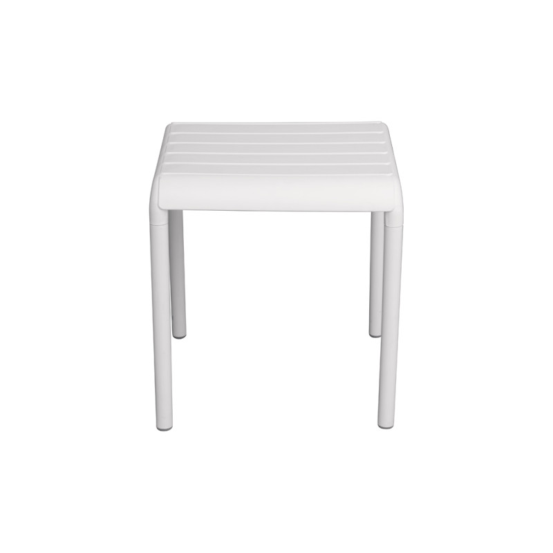 Tavolino 45x45 Polipropilene Bianco Moia