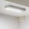 Multiconnettore da tavolo Atom 14, 130x115 mm, 1 presa Schuko, 2 USB tipo A, 1 HDMI, Acciaio e Tecnoplastica e Alluminio