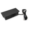 Multiconnettore da tavolo Atom 26 Lite, 225x111 mm, 2 prese Schuko, 1 USB Tipo A, 1 USB Tipo C, Zama-Acciaio-Plastica, Gri