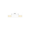 Caricabatterie wireless nascosto Airtop 2, D.60mm, 5V DC 2A (Qi-10W), Tecnoplastica, Nero