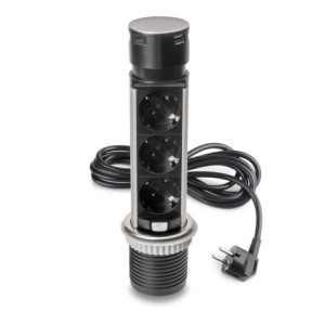 Zoom Lotto di 10 interruttori da incasso D21x21, Tecnoplastica, Bianco