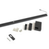 Specchio da bagno Pegasus con Illuminazione LED frontale, rettangolare 600x700mm, AC 230V 50Hz, 6W, Alluminio e Vetro