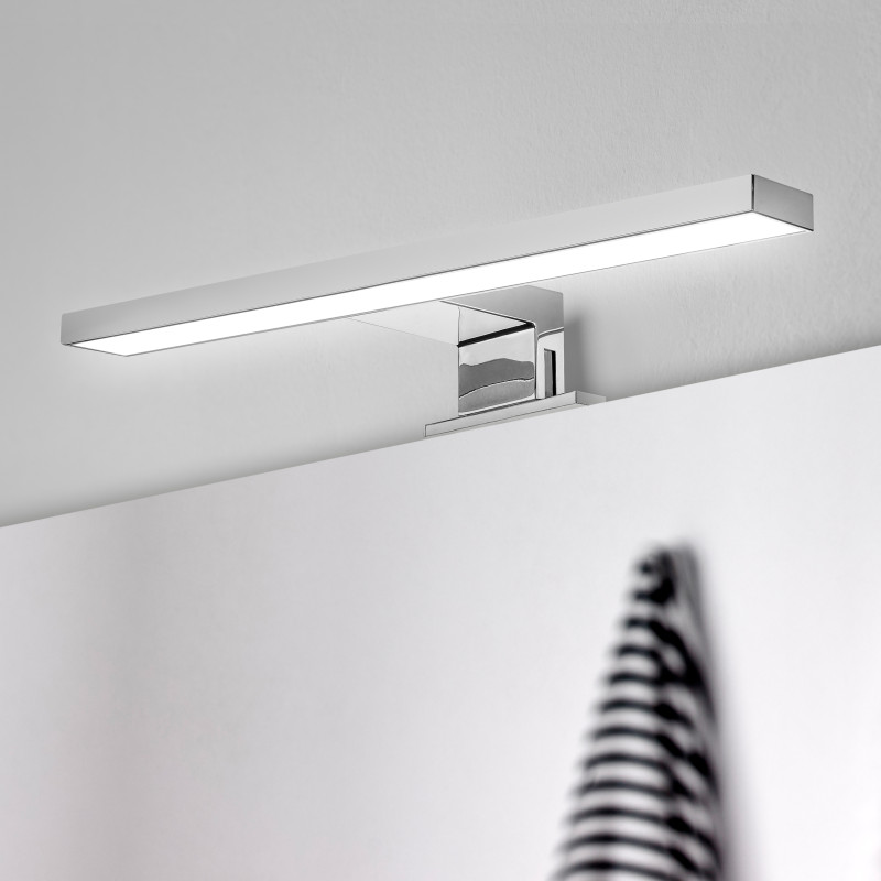 Faretto LED per specchio da bagno Virgo (AC 230V 50Hz), non necessita di convertitore, L300mm, Luce Bianco Freddo 6.000K