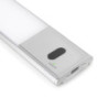 Lampada LED ricaricabile con USB Kaus con sensore di prossimità, L400mm, Tecnoplastica e Alluminio, Anodizzato opaco