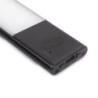 Lampada LED ricaricabile con USB Kaus Black con sensore di prossimità, L400mmPlastica e Alluminio, Verniciato nero