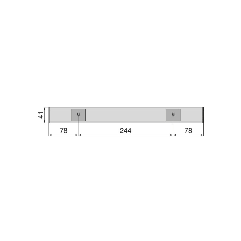 Multiconnettore Vertikal Push diametro 100mm, 3 spine di tipo Schuko, 1 USB tipo A, 1 USB tipo C, Acciaio e Tecnoplastica