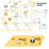 Multiconnettore Vertikal Push diametro 100mm, 3 spine di tipo Schuko, 1 USB tipo A, 1 USB tipo C, Acciaio e Tecnoplastica