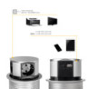 Kit barra per armadio Luxe, striscia LED 4,5x8 Neonlynx V, sensore di movimento RF Smart e convertitore Smart (24V DC), lu
